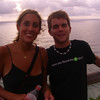 David Huting > me & amanda, at the lighthouse (we stayed up for 45 hrs straight!)