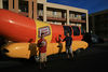 David Huting > The Weiner- Mobile was at our third rate hotel! (Apparently it's not doing so well.)