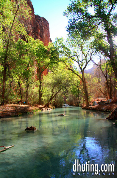 David Huting > Havasupai Indian Reservation, AZ >  campsite-vertical