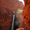 David Huting > Havasupai Indian Reservation, AZ >  Cave View of Mooney Falls