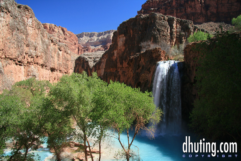 David Huting > Havasupai Indian Reservation, AZ >  Havasu Falls Overview