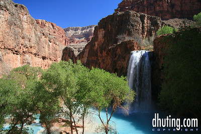 David Huting > Havasupai Indian Reservation, AZ >  Havasu Falls Overview
