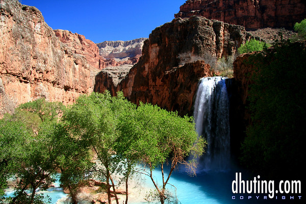 David Huting > Havasupai Indian Reservation, AZ >  Lookout View of Havasu Falls