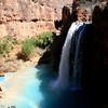 David Huting > Havasupai Indian Reservation, AZ >  Rainbow at Havasu Falls