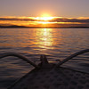 David Huting > View from our friend John's Boat 
Fishing near South Arm