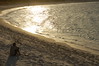 David Huting > Reflecting at Wineglass Bay, Tasmania