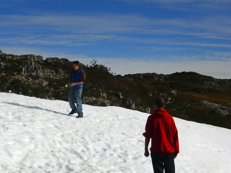 David Huting > Playing in the snow!